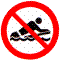 Запрещено плавание на досках