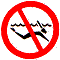 Запрещено плавание с маской и трубкой (сноркелинг)